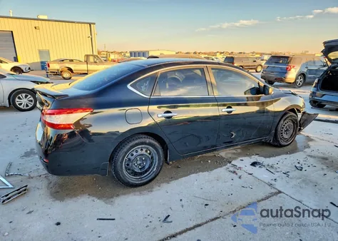 2013 Nissan Sentra S from USA, damaged, VIN 3N1AB7AP1DL614330